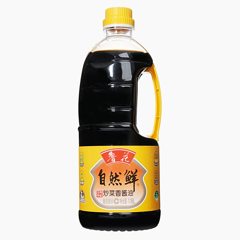 luhua 鲁花 自然鲜炒菜香酱油 1.98L 7.9元