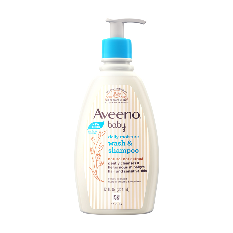 88VIP：Aveeno 艾惟诺 宝宝婴儿童温和沐浴露洗发水二合一沐浴露354+20ml 41.8元