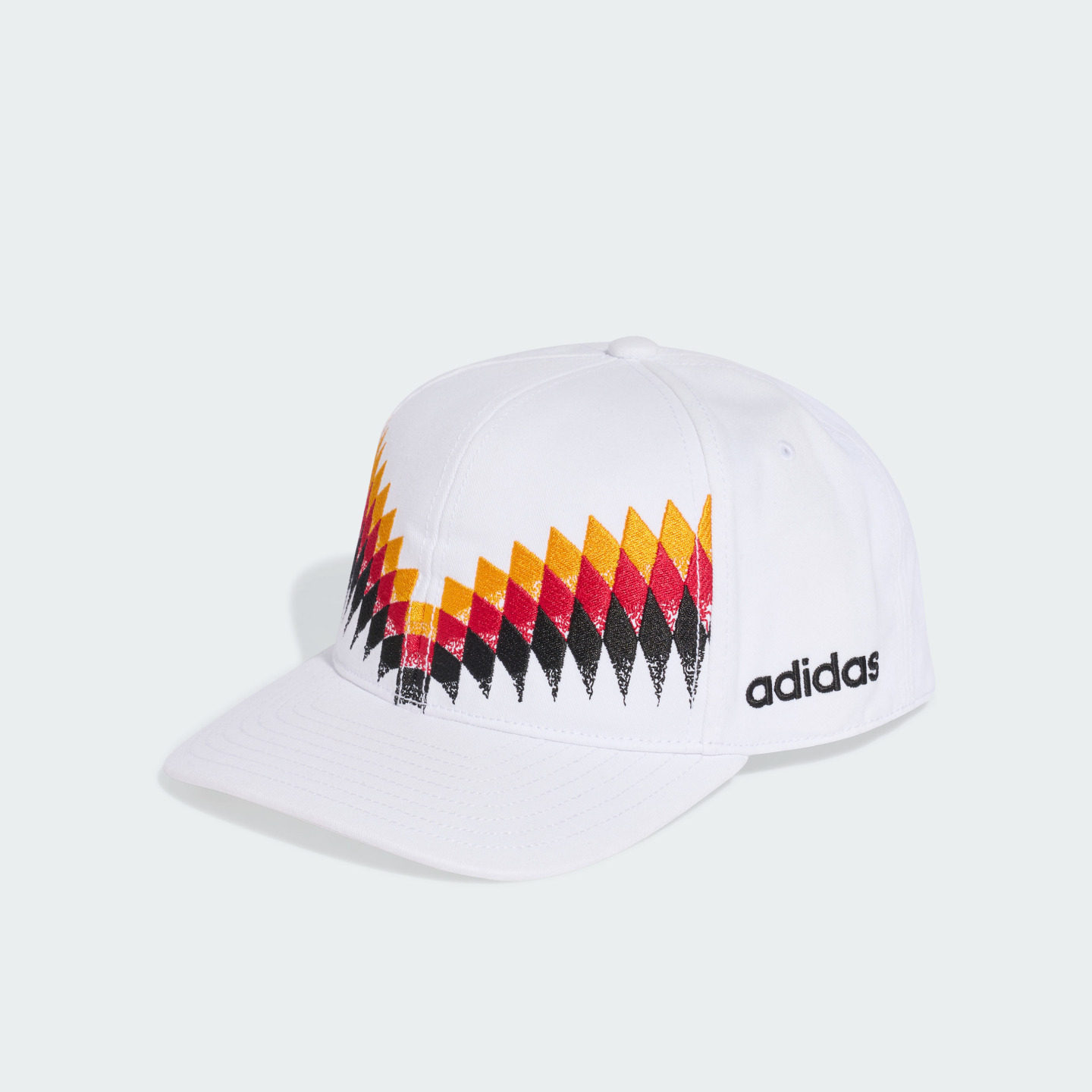 移动端、看球季：adidas 德国队足球运动遮阳棒球帽 249元（淘金币可抵14.94元