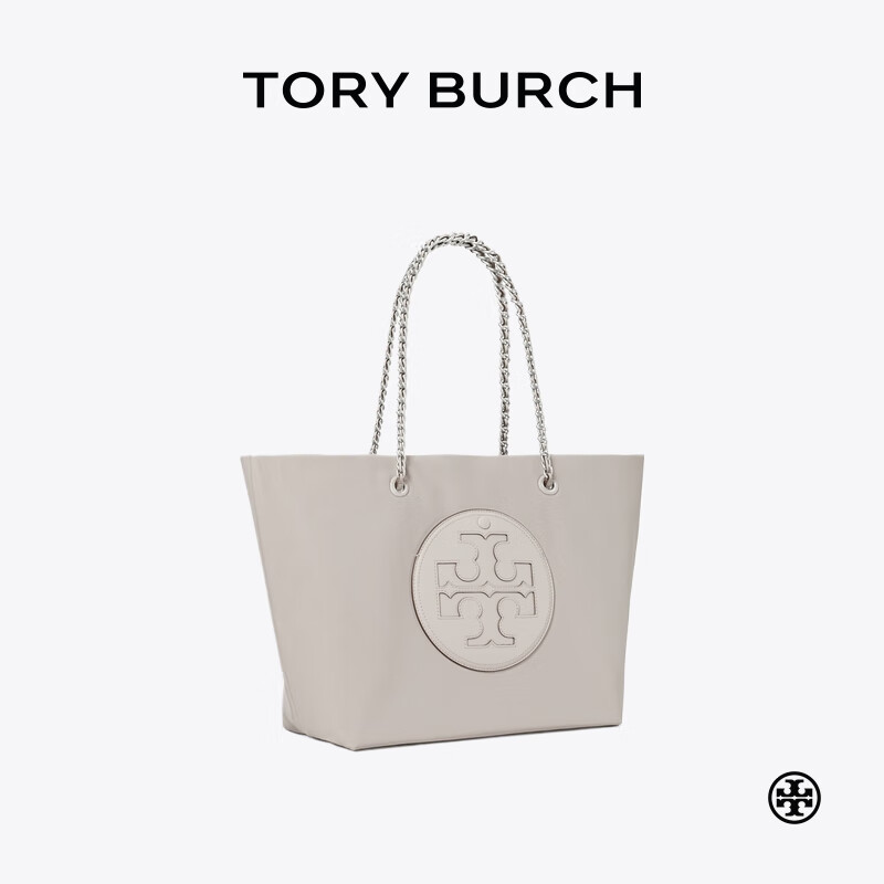 TORY BURCH Ella系列 女士单肩包 152313 贝灰色 中号 2990元（需用券）