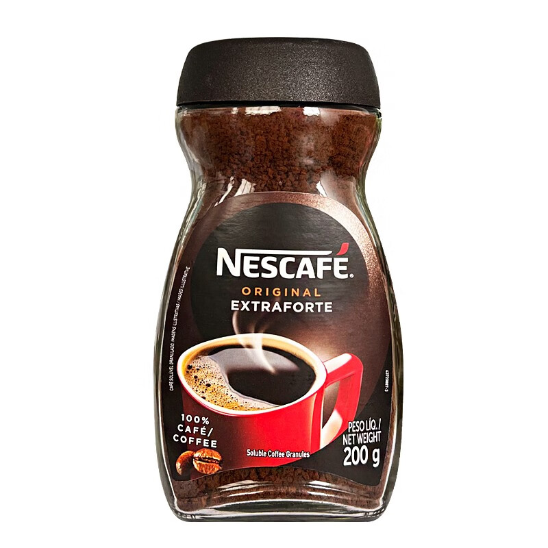 Nestlé 雀巢 Neslte）巴西雀巢醇品咖啡粉200g 39.9元