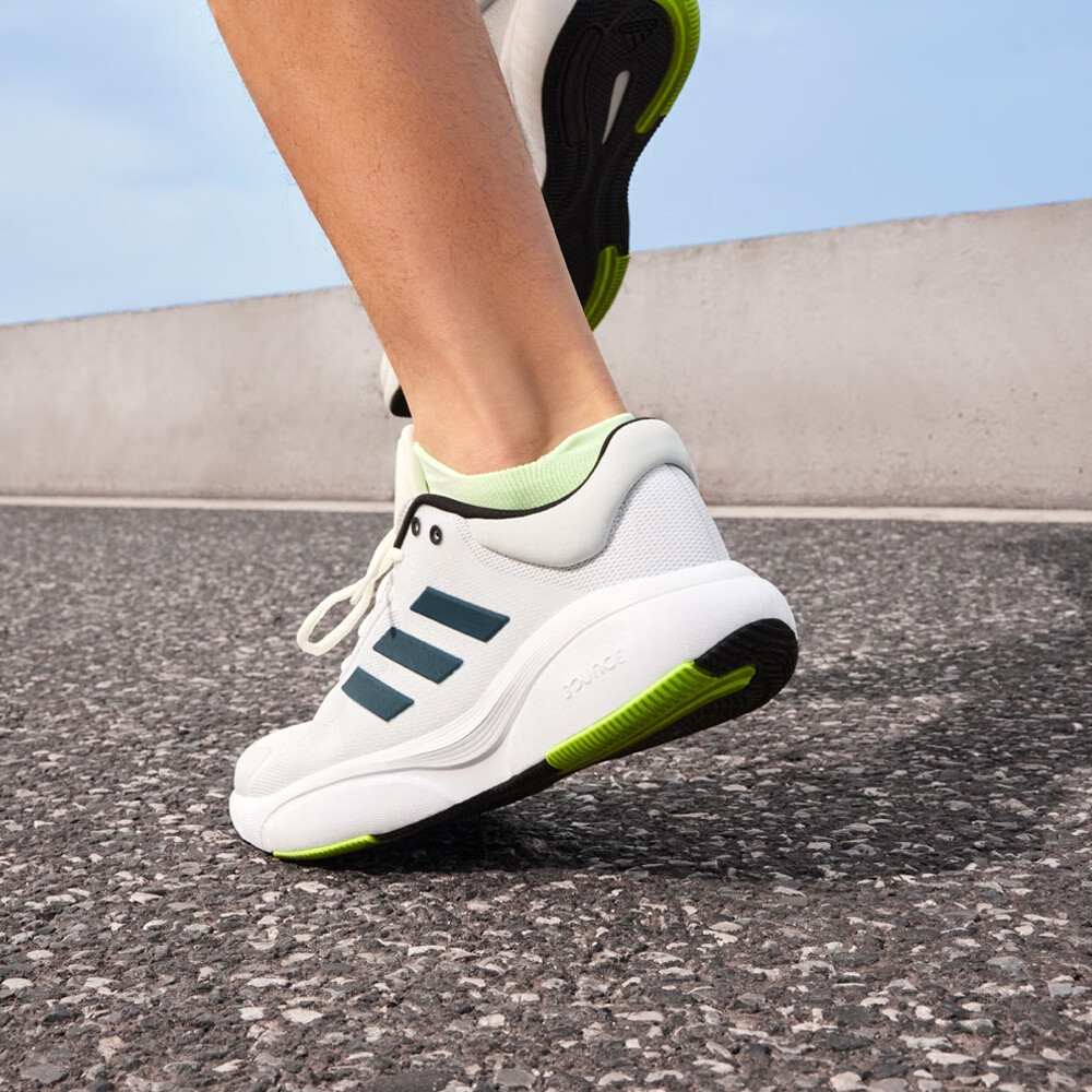 plus会员：adidas 阿迪达斯 RESPONSE男女随心畅跑舒适跑步运动鞋IF7252 227.42元包