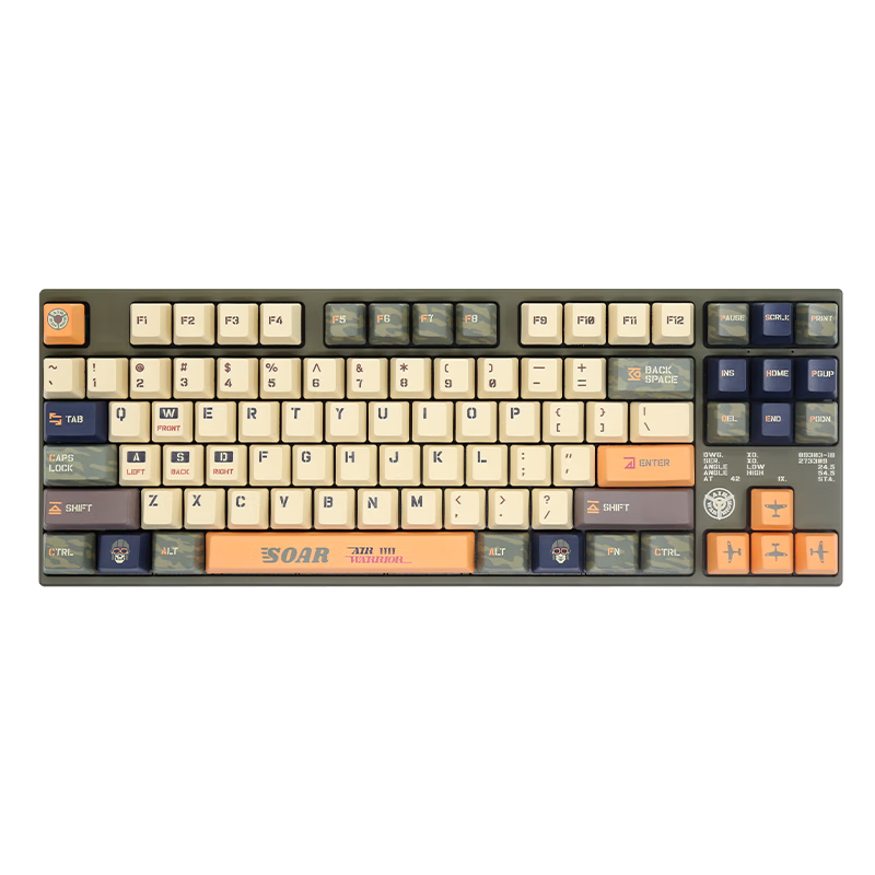 4g蓝牙 多模无线机械键盘 竹青轴 259元 - 逛丢