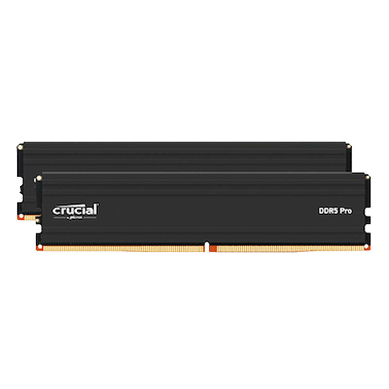 Crucial英睿达 美光 48GB 24GB×2 DDR5 6000 台式机内存条 Pro电竞条 美光颗粒 785.06