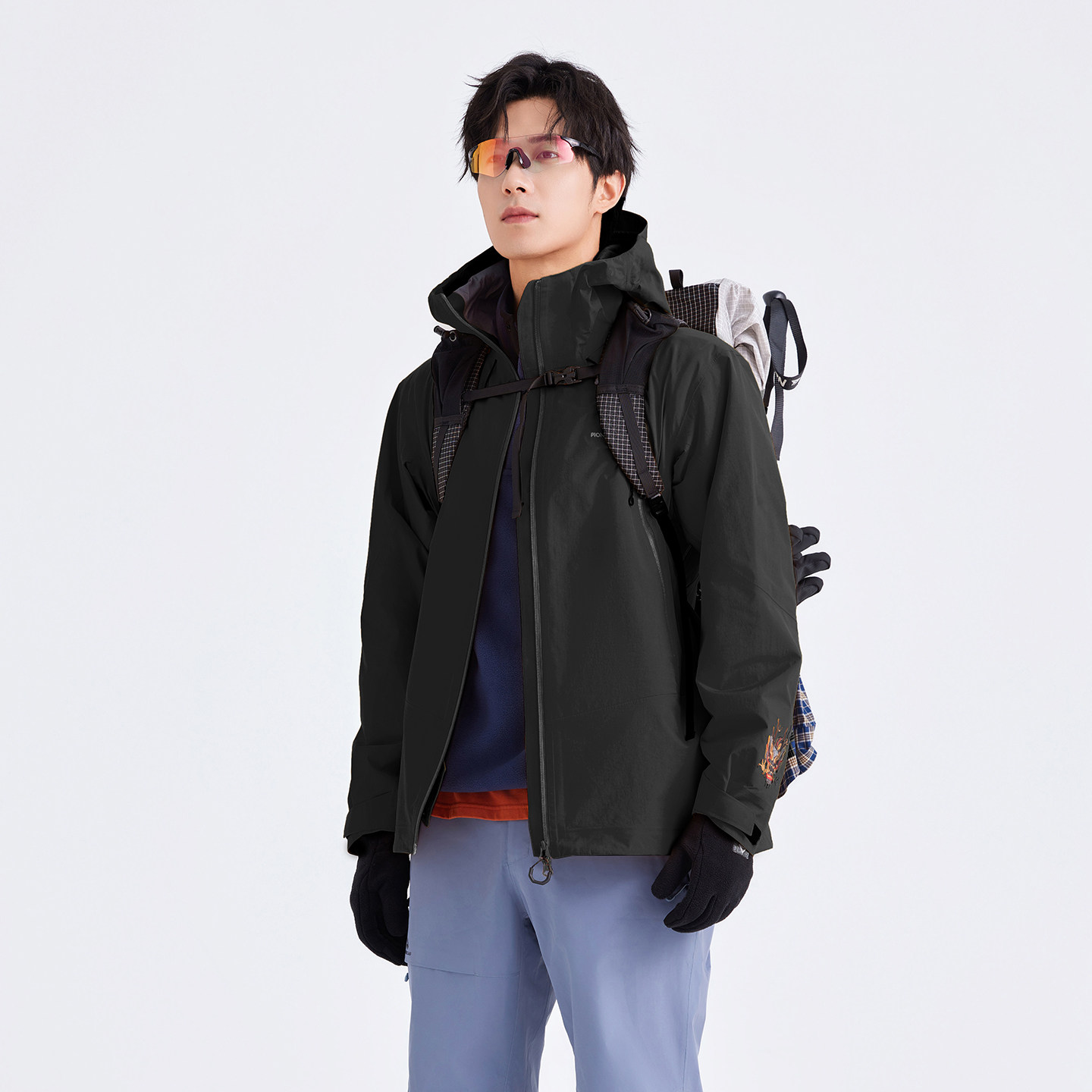 拓路者 城市户外 XHW411001L5 男女通用冲锋衣 1139元（需用券）