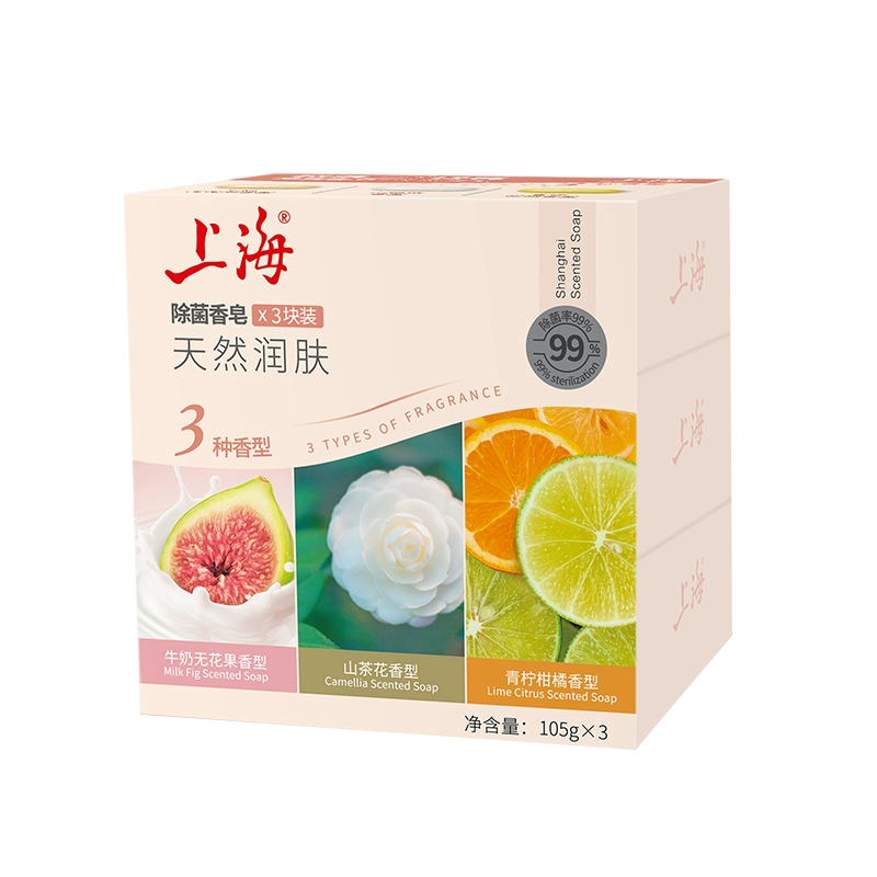 上海香皂 润肤除菌香皂组合装105g*3块 券后9.4元