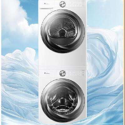 预售：LittleSwan 小天鹅 小乌梅2.0 洗烘套装 10KG滚筒洗衣机+变频热泵烘干机 TG