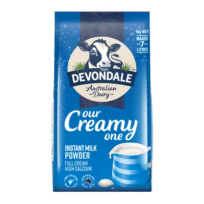 88VIP：DEVONDALE 德运 全脂高钙奶粉1kg 47.9元（需领券）返6元猫超卡