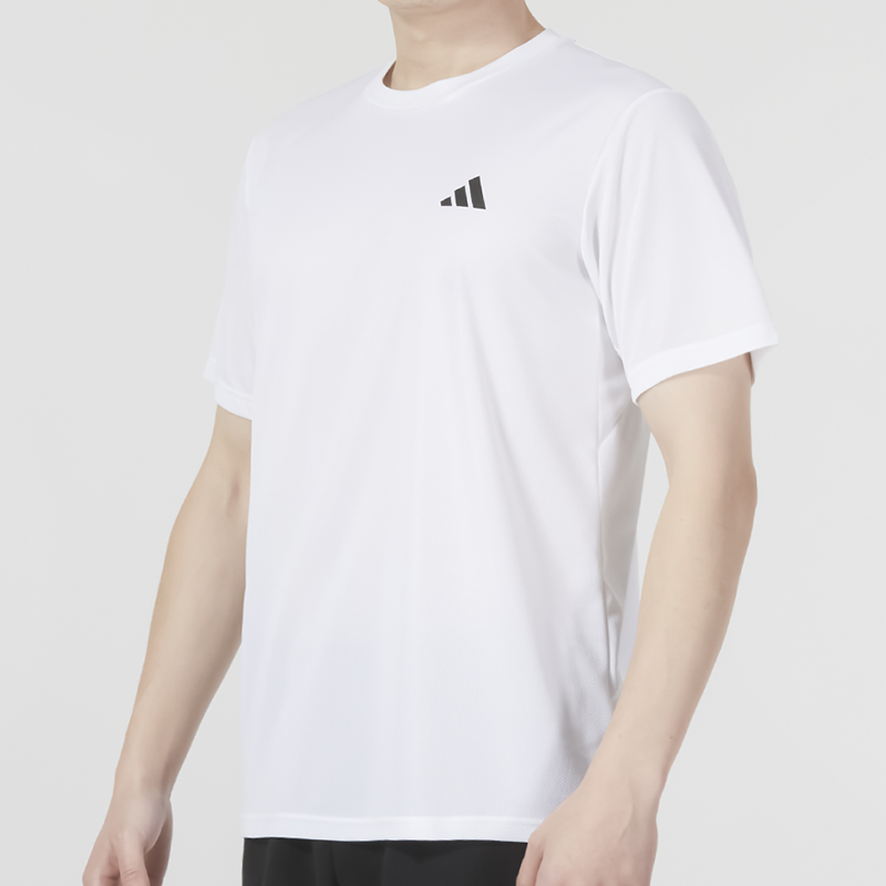 88VIP：adidas 阿迪达斯 T恤男装新款时尚透气休闲服健身训练服IC7430 126.35元
