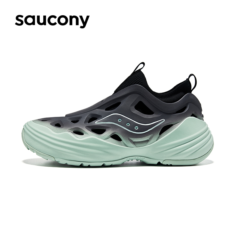 88VIP：saucony 索康尼 FOAM WEB 男女款运动拖鞋 S28902 461元包邮（需凑单，实付461.9元）