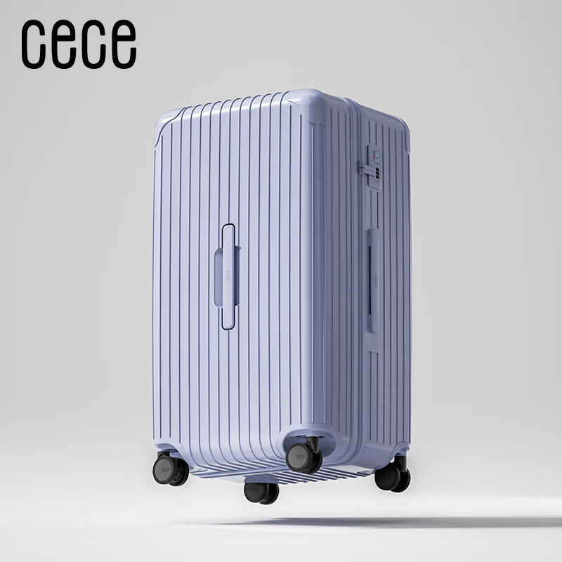 CECE 大容量行李箱女旅行拉杆箱学生万向轮密码皮箱男20寸 298.92元（需用券
