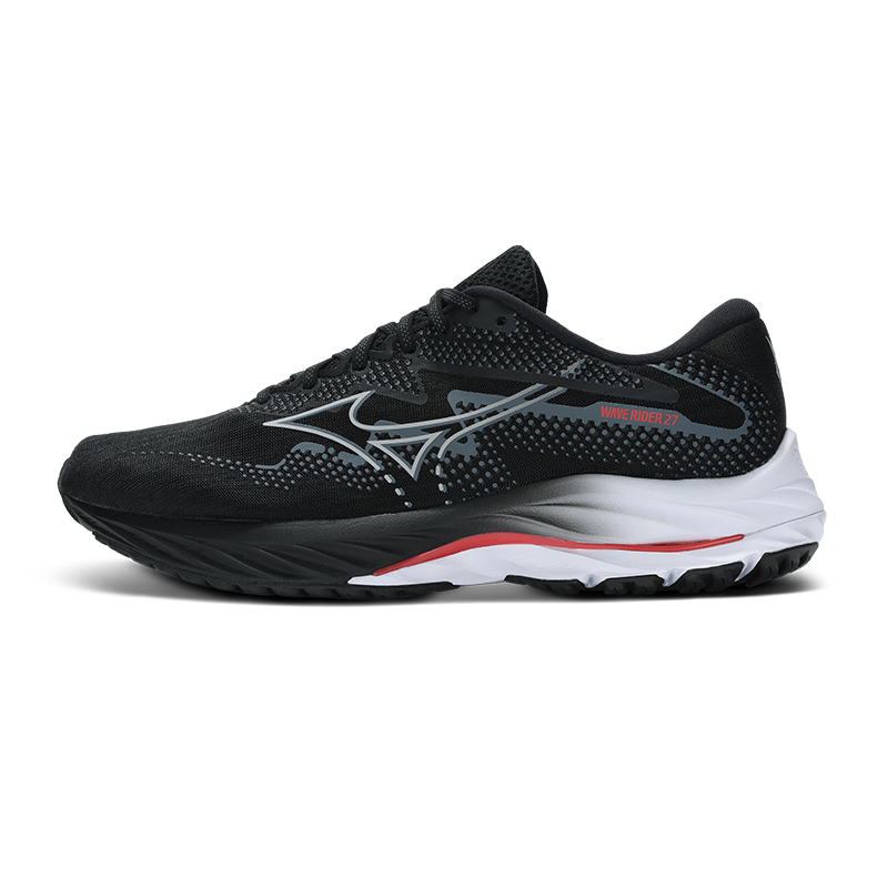 Mizuno 美津浓 24春夏男女轻量回弹耐磨缓震运动跑鞋WAVE RIDER 27 518元（需用券