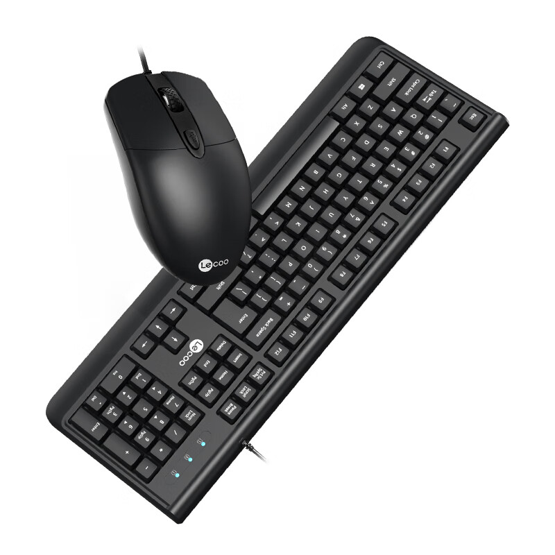联想 MK001 有线键鼠套装 黑色 49.9元（需用券）