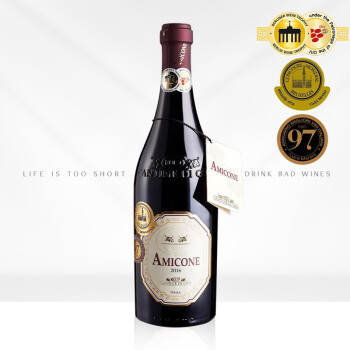 AMICONE 阿玛可尼 意大利 LM97分威尼托风干红葡萄酒 750ml 78.83元