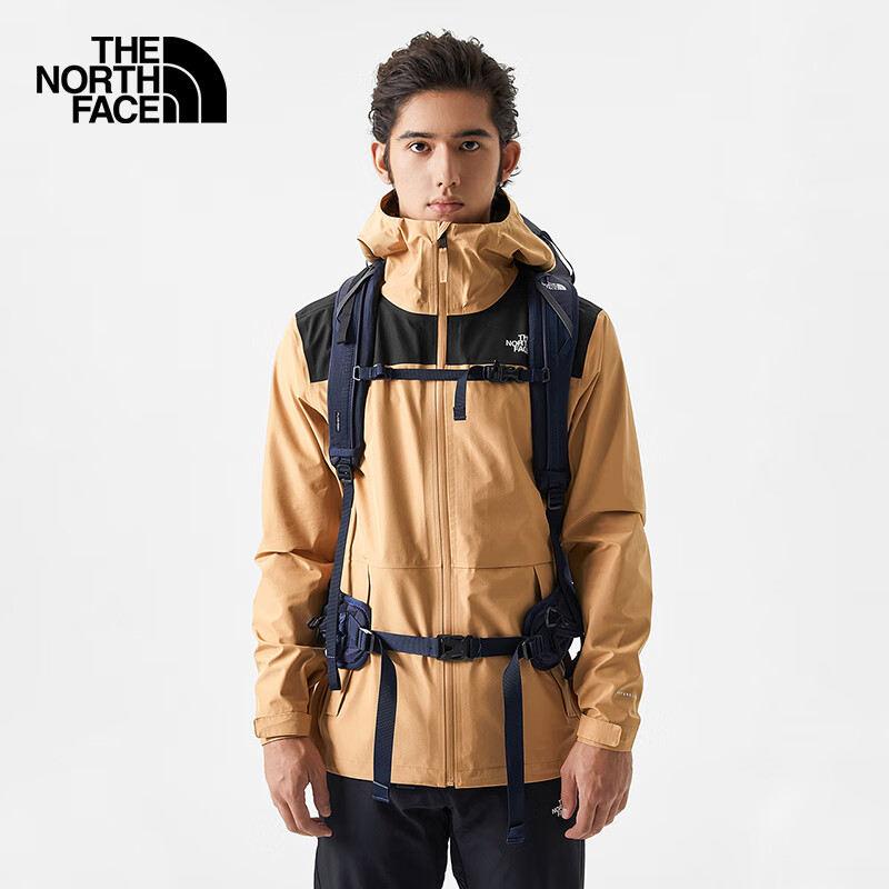 THE NORTH FACE 北面 冲锋衣男户外舒服防风硬壳夹克外套7QR5 黄色/KOM XL 708元