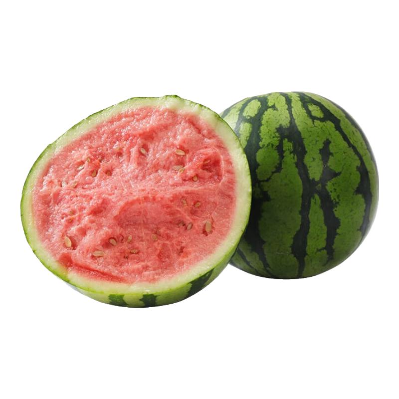 京鲜生 无籽麒麟西瓜 1粒装 净重5-7斤 31.57元