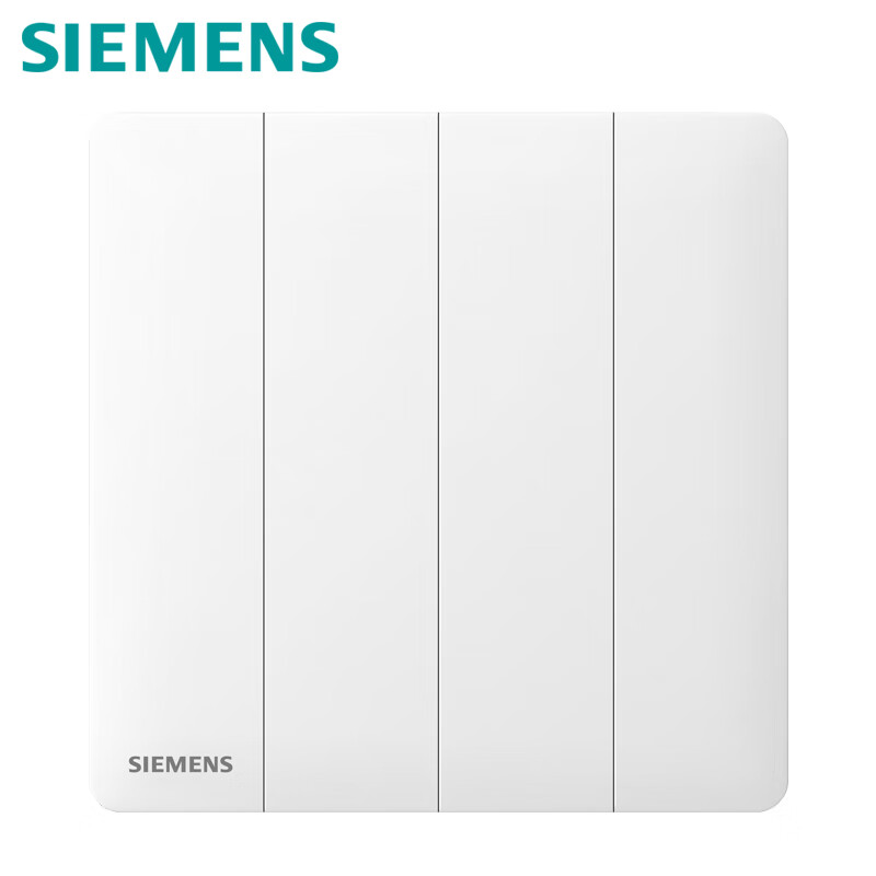 SIEMENS 西门子 86型暗装哑光开关 灵煜雾沙白 49.9元（需用券）