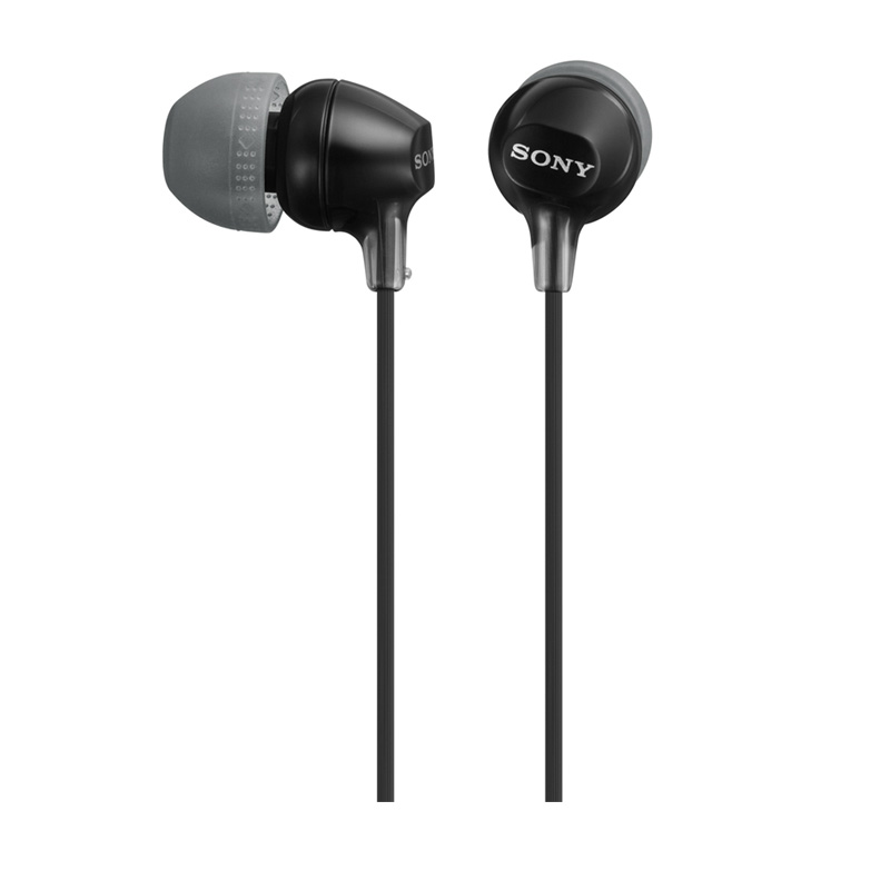 SONY 索尼 MDR-EX15LP 入耳式有线耳机 黑色 3.5mm 69元