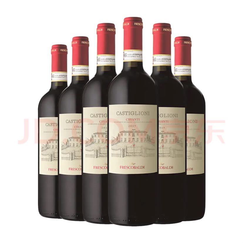 Frescobaldi 花思蝶 基安蒂DOCG红葡萄酒2019 750ml 整箱装 458元包邮（双重优惠）