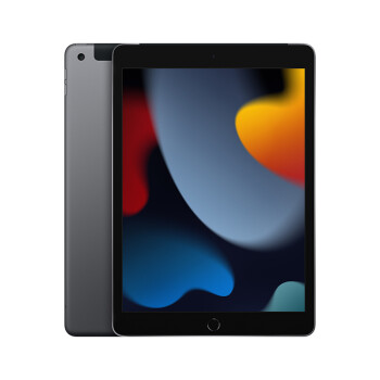 Apple 苹果 iPad(第9代)10.2英寸平板电脑 2021年款(64GB Cellular版/ MK603CH/A)深空灰色
