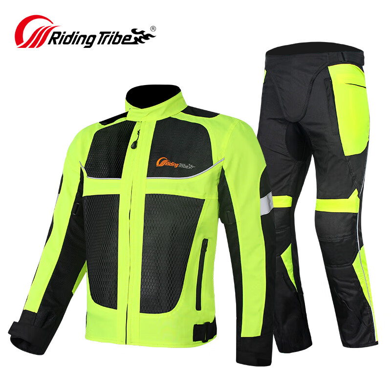 RIDING TRIBE 摩托车冬季骑行服防摔骑士服赛车服防风保暖服套装夏季防水L 331.
