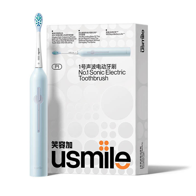 usmile 笑容加 成人电动牙刷P1丨精灵蓝 117.16元（需用券）