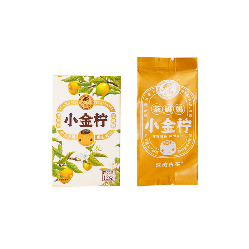 澜沧古茶 滇红 60g 24年小金柠5颗装*2罐 9.61元