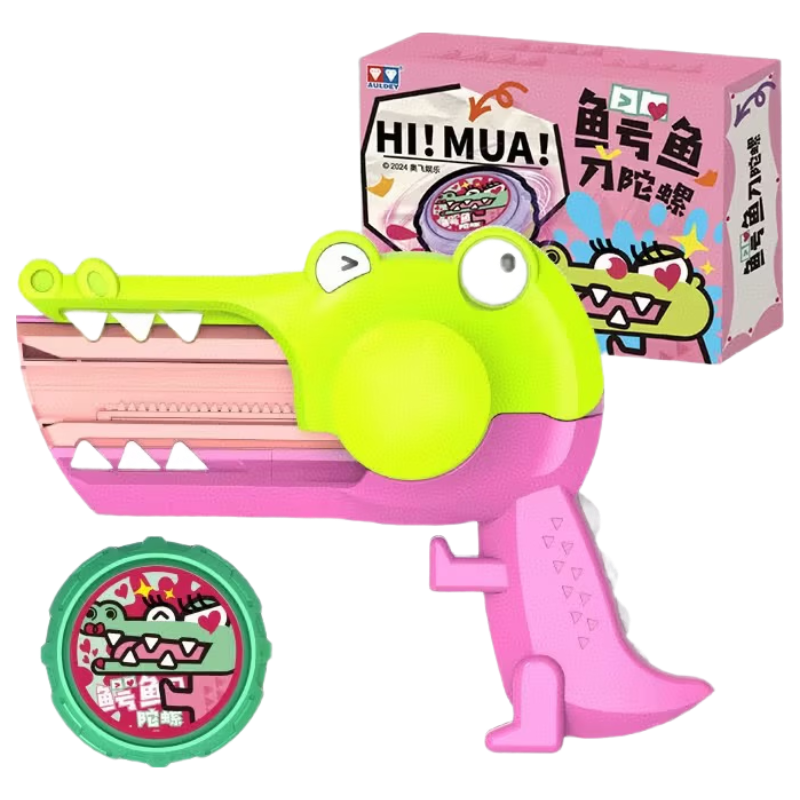 奥迪双钻 飓风战魂之剑旋陀螺 鳄鱼刀陀螺 粉 654204DB 9.9元（需凑单）