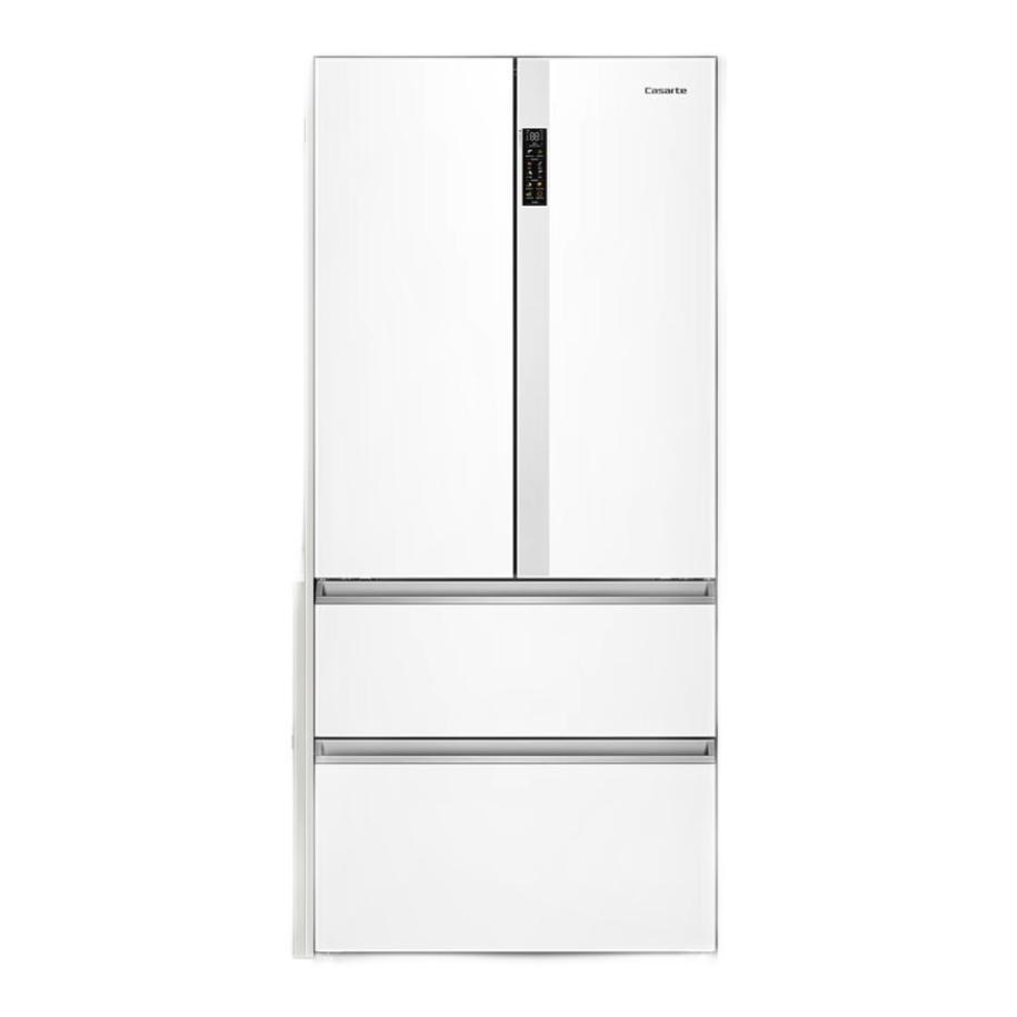 Casarte 卡萨帝 纯白系列 BCD-550WGCFDM4WKU1 法式风冷冰箱 光年白 9649元（需用券