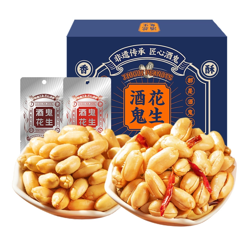 酒鬼花生 风味花生礼盒 400g*1盒（20包） ￥19.9