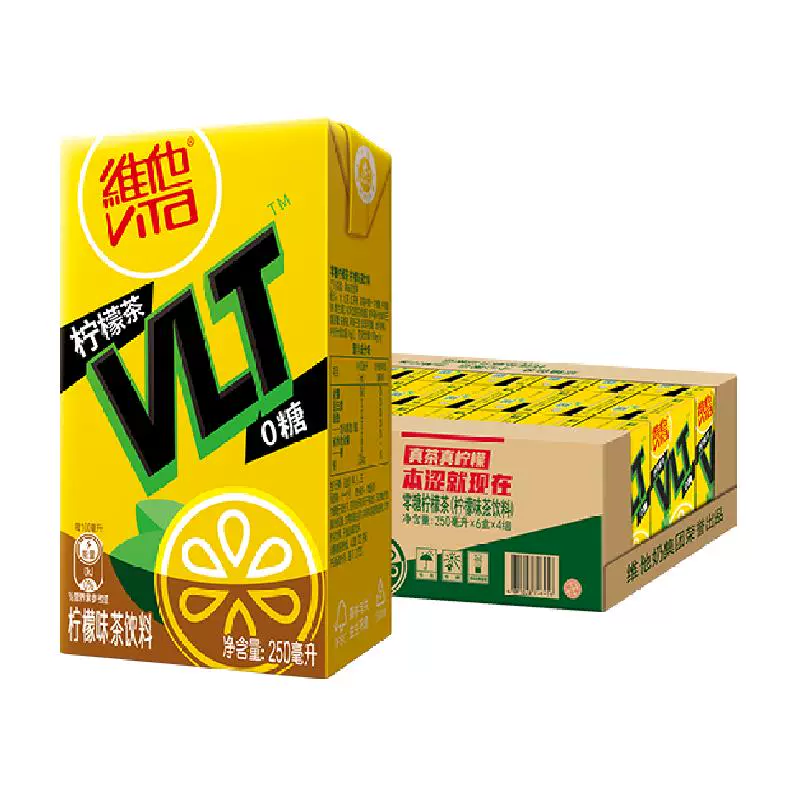 ViTa 维他 0糖柠檬茶250ml*24盒 ￥48.26