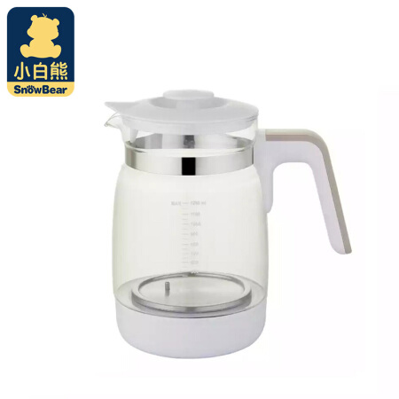 小白熊 恒温水壶调奶器玻璃壶 HL-0857 配件玻璃壶1200ML 09529 128.2元