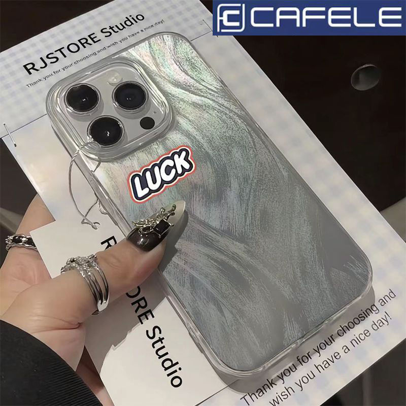 CAFELE 卡斐乐 幸运LUCK适用苹果15ProMax/14Plus手机壳13Pro/12羽纱11/XR/7新款 5.8元