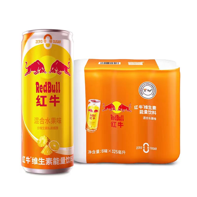 Red Bull 红牛 维生素能量饮料混合水果味325ml*625年3月 21.9元