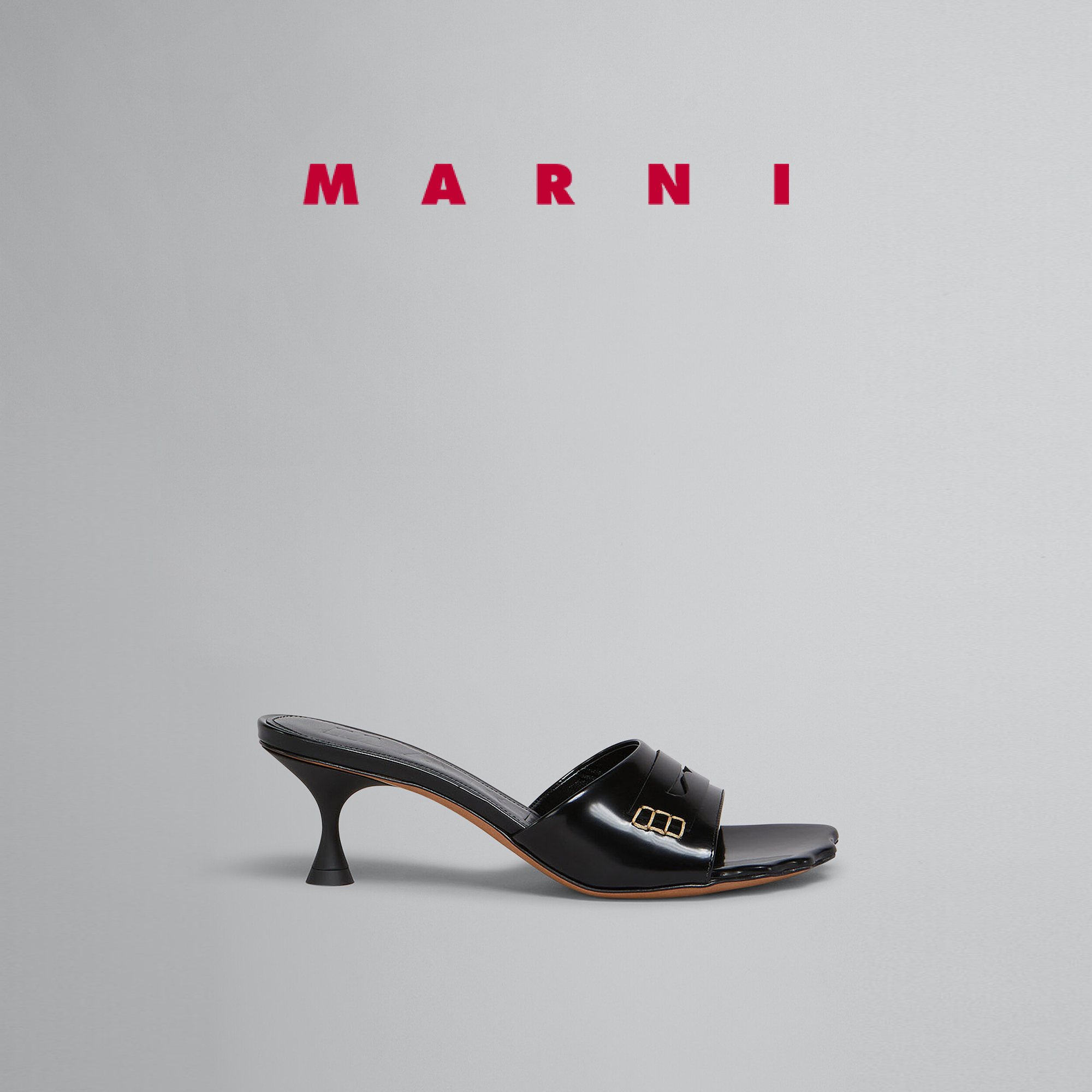 MARNI 2025春夏 女士休闲高跟凉鞋 SAMS022605PS67900N99 6900元