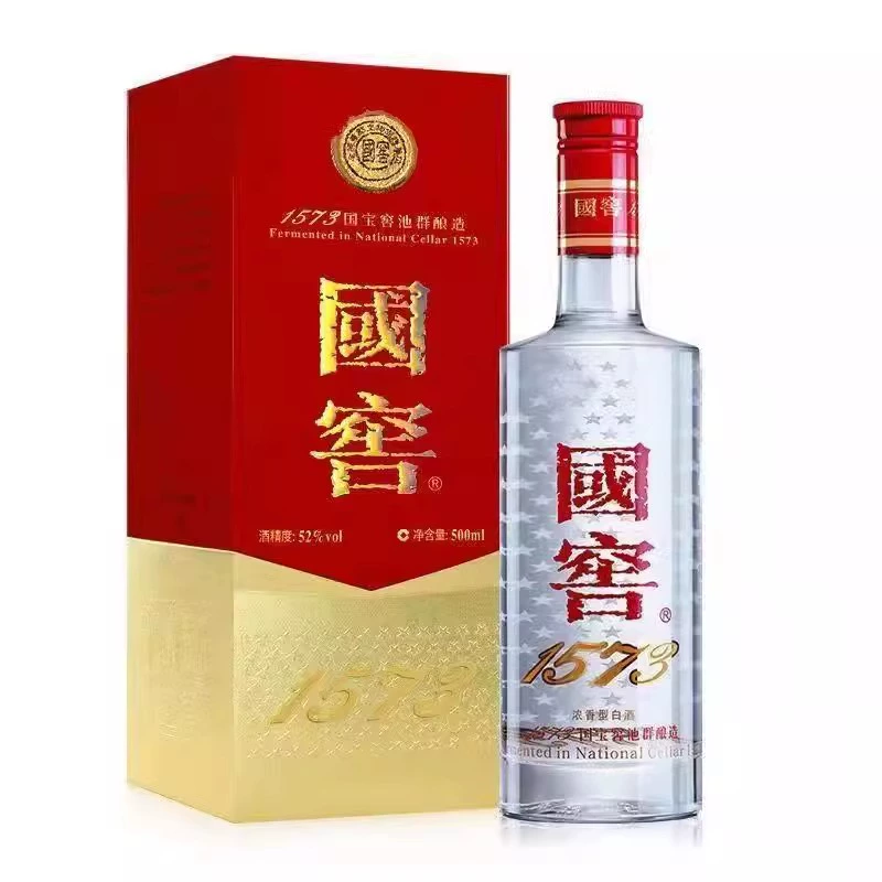 国窖1573浓香型白酒52度500ml单瓶年份随机 ￥915