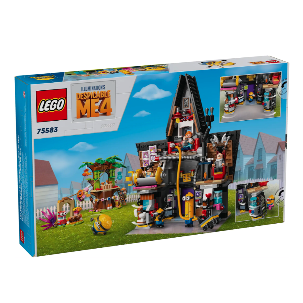 LEGO 乐高 神偷奶爸4系列 75583 小黄人和格鲁的豪宅 589元（需用券）