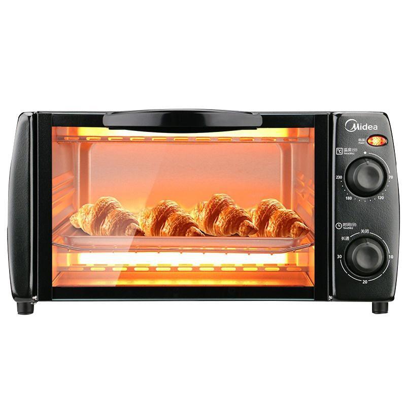 Midea 美的 烤箱家用小型迷你烘焙全自动多功能精致电烤箱蛋糕T1-108B 99元