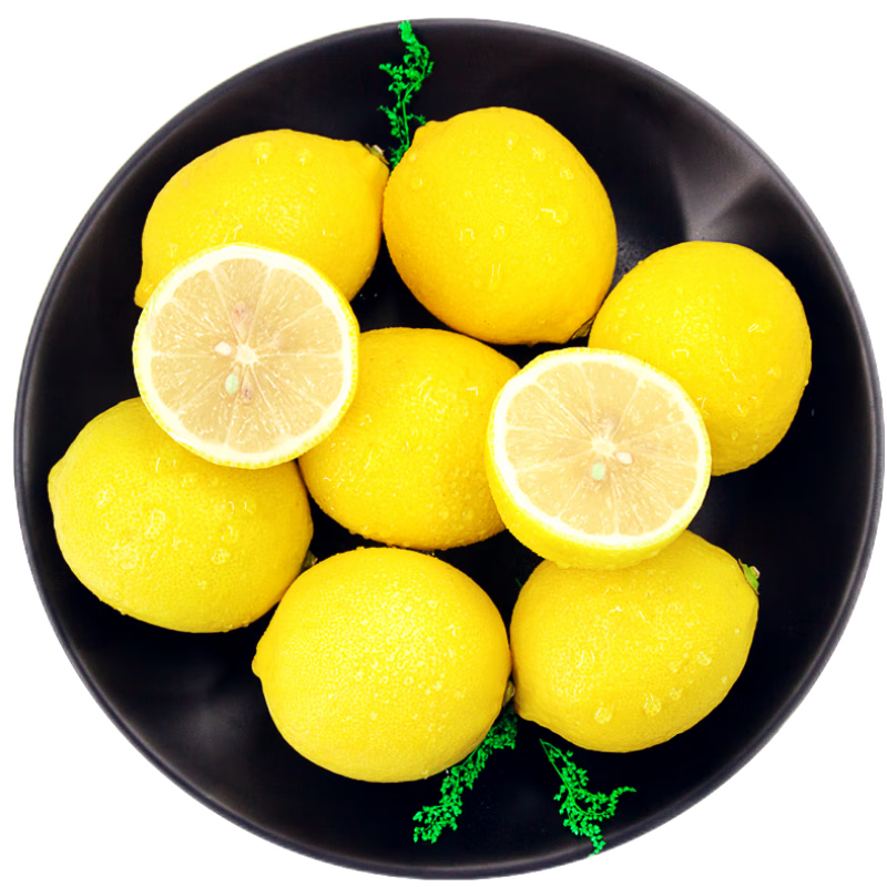 绿鲜集 四川 安岳黄柠檬 新鲜水果产地直发 大果3斤装 6.9元（需用券）