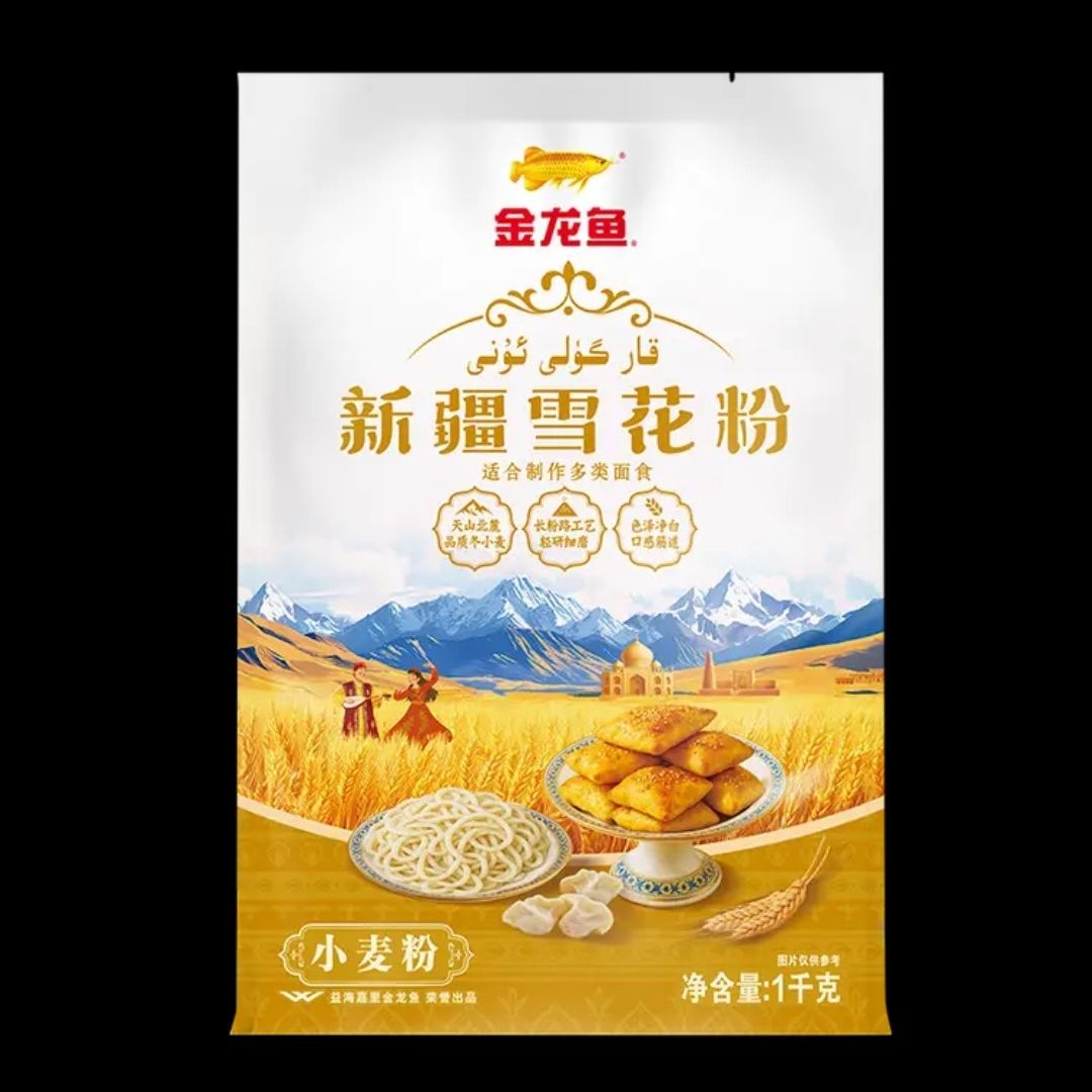 金龙鱼 新疆雪花粉 1KG 3.9元（需用券）