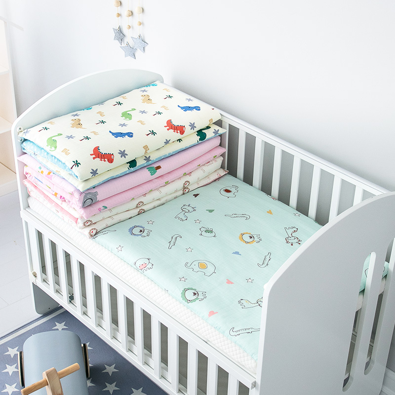 WNIES 维妮丝 幼儿园宝宝床垫垫被儿童床垫子铺被新生婴儿棉花褥子纯棉纱布