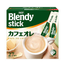 AGF Blendy 牛奶速溶咖啡 原味27条*3件 58.6元包邮（双重优惠，合19.53元/件）