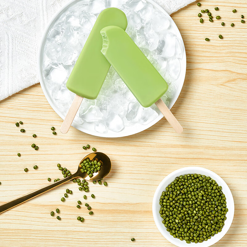 yili 伊利 心情 绿豆味雪糕70克*6支/盒 雪糕冷饮 6.