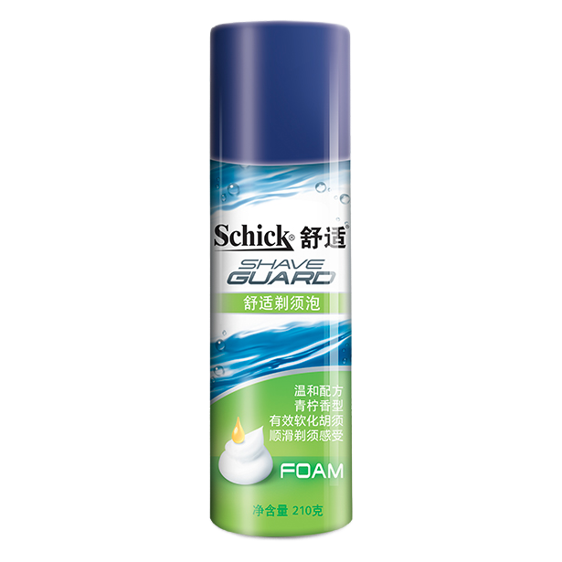 Schick 舒适 男士青柠香型剃须泡 210g*1瓶 9.8元（需用券）