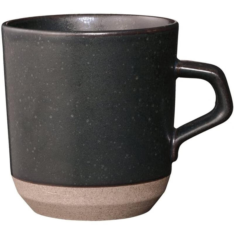 KINTO 水杯 马克杯 咖啡杯 简约 时尚 黑色410ml陶瓷马克杯 209元