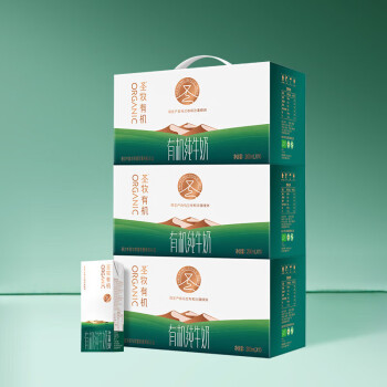 圣牧 有机品醇纯牛奶200mL*10盒 3.3g乳蛋白多包裹发货 3箱装 ￥99.9