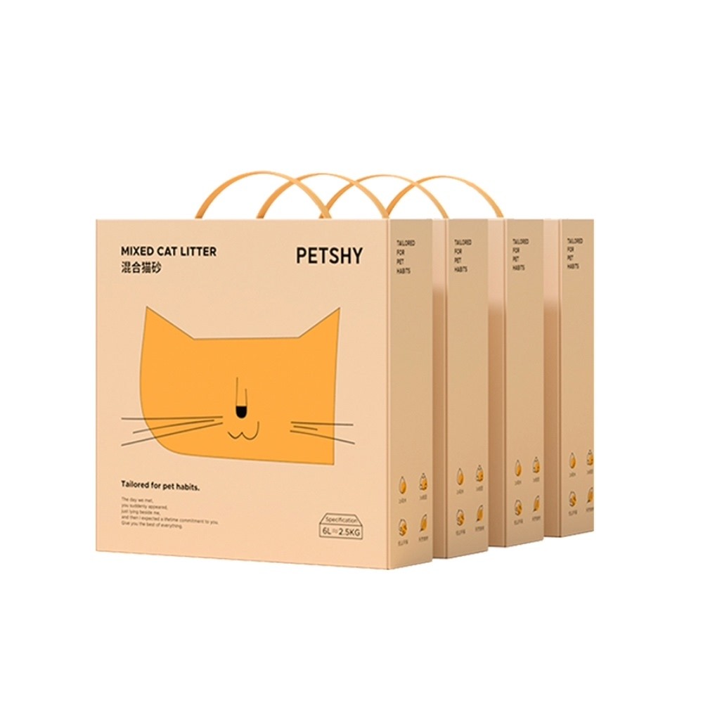 petshy 百宠千爱6L猫砂细混合型10公斤 109元