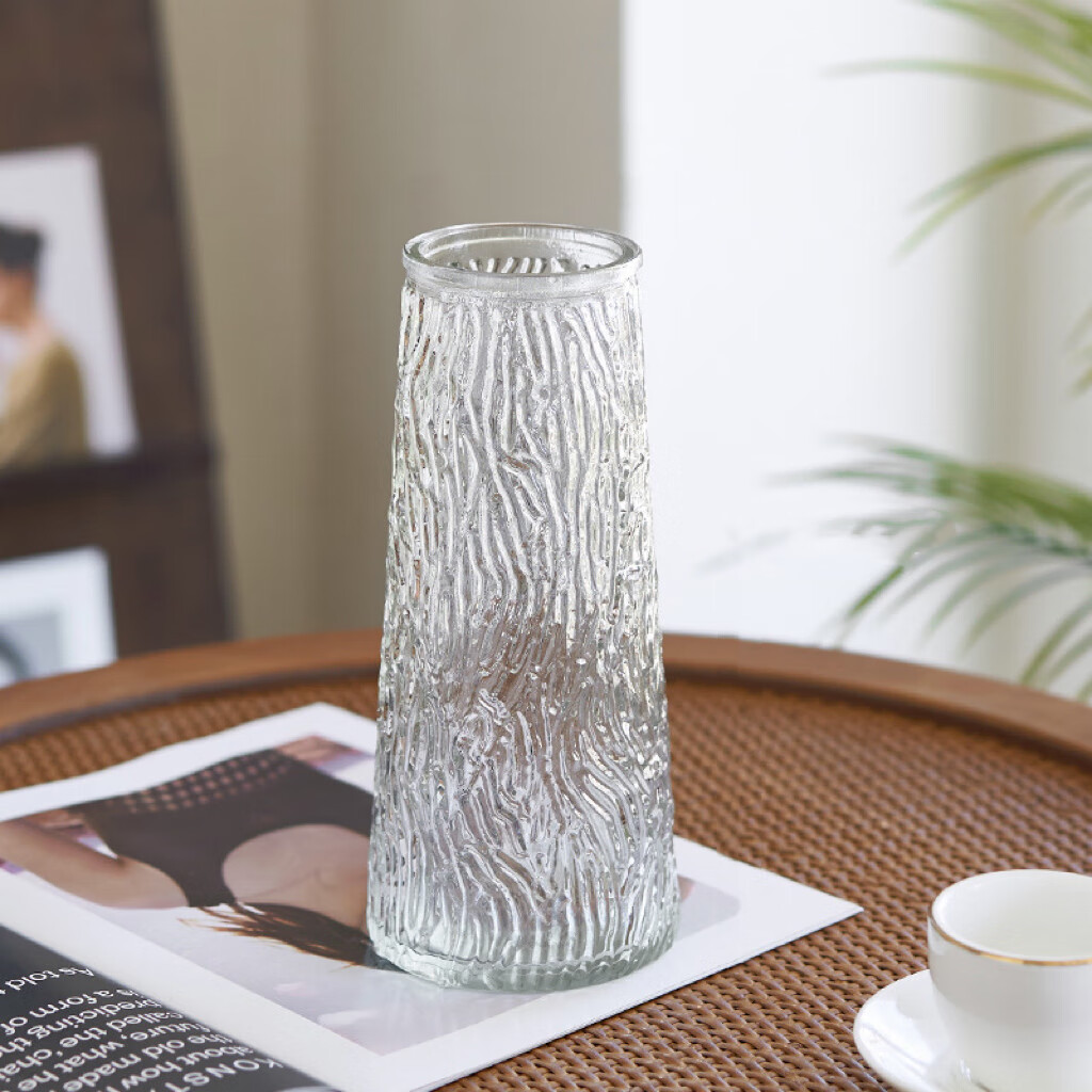 惠寻 京东自有品牌简约创意透明玻璃花瓶 2.9元 （需用券）