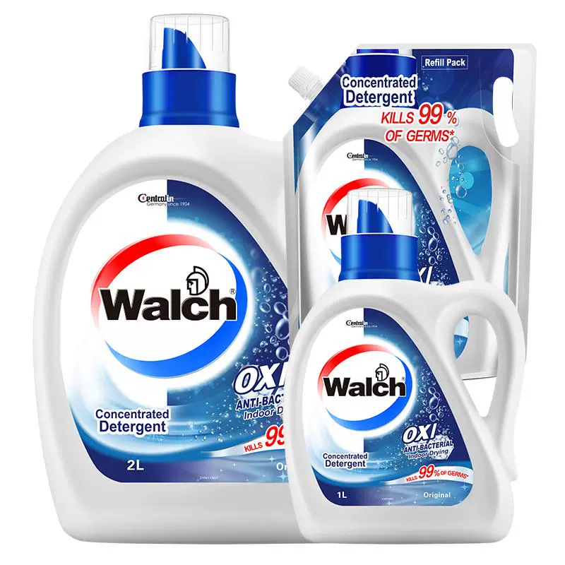 Walch 威露士 消毒洗衣液原味8斤套装/除菌除螨99%留香去污护衣 ￥51.11