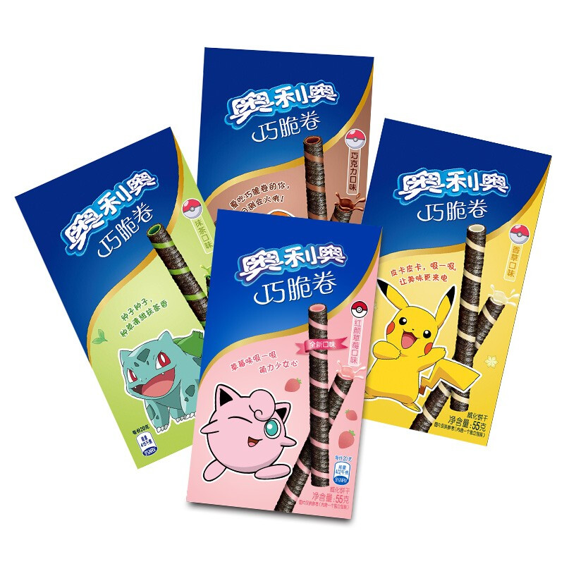 奥利奥 可可脆卷多口味 50g*4盒 7.8元
